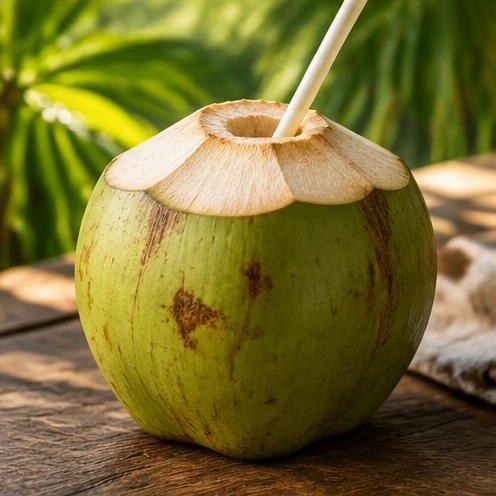 Verse kokosnoot (coco) — Jonge kokosnoten met natuurlijk kokoswater.